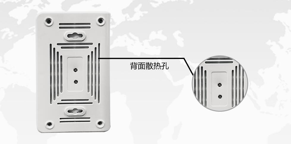 GPS信號(hào)屏蔽器背面散熱孔